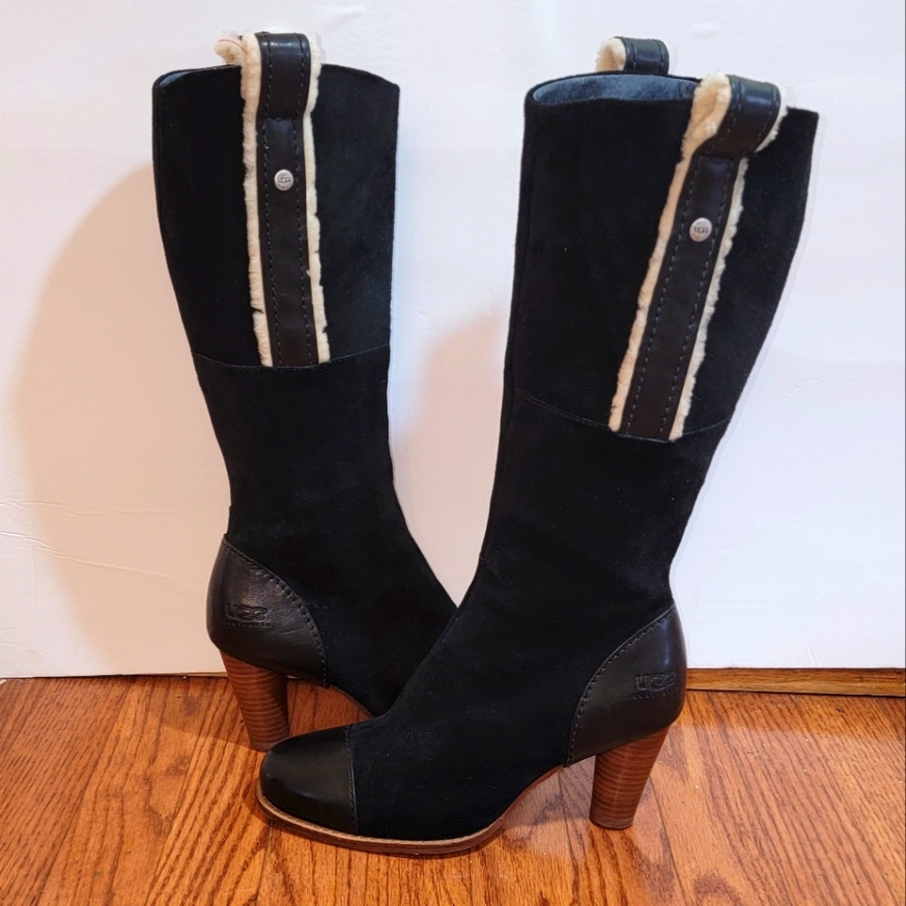 UUG Australia | "TESS" 5504 Suede Platform Boots